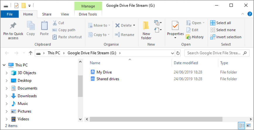 Google Drive for Desktop to access Google Drive files in Microsoft Office