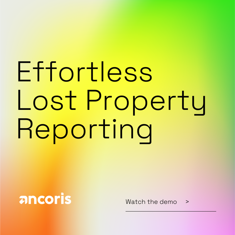 Effortless Lost Property Reporting